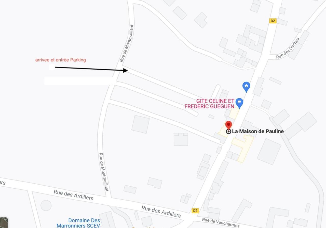 Maison De Pauline, Chablis Vineyard Préhy Стая снимка